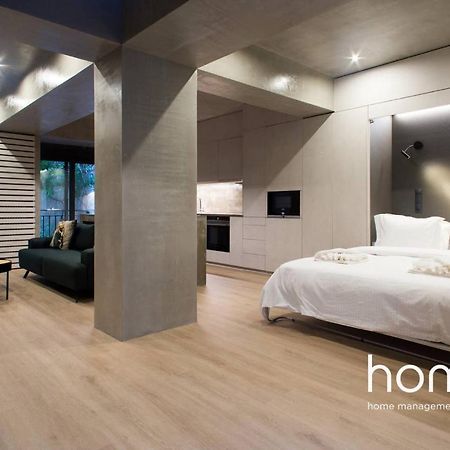 Unique Urban Homm Studio In Piraeus, Alkiviadou Apartment Luaran gambar