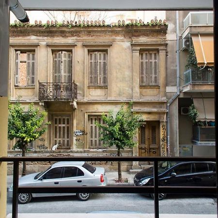 Unique Urban Homm Studio In Piraeus, Alkiviadou Apartment Luaran gambar