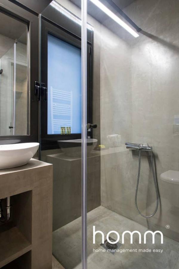 Unique Urban Homm Studio In Piraeus, Alkiviadou Apartment Luaran gambar