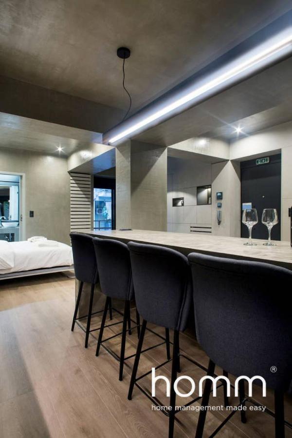 Unique Urban Homm Studio In Piraeus, Alkiviadou Apartment Luaran gambar