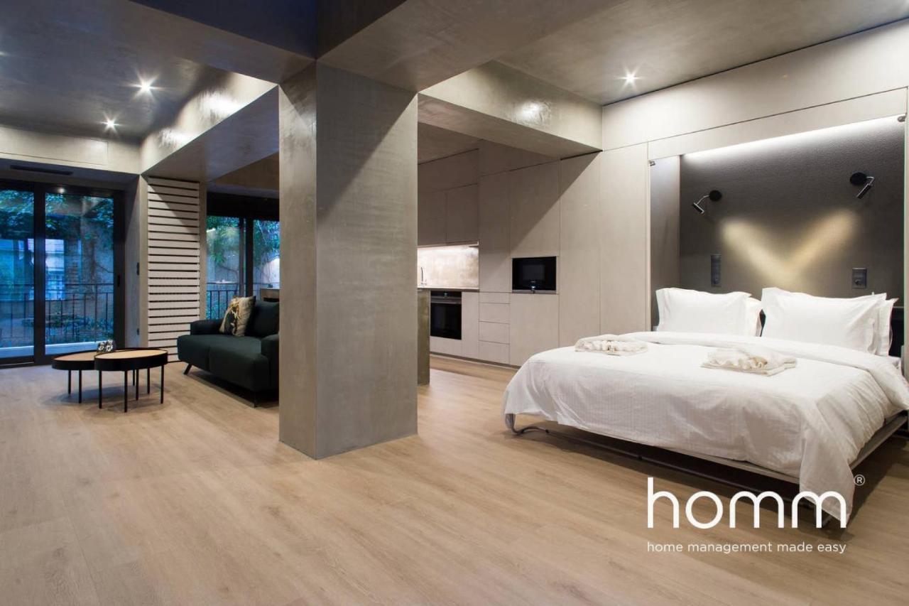 Unique Urban Homm Studio In Piraeus, Alkiviadou Apartment Luaran gambar