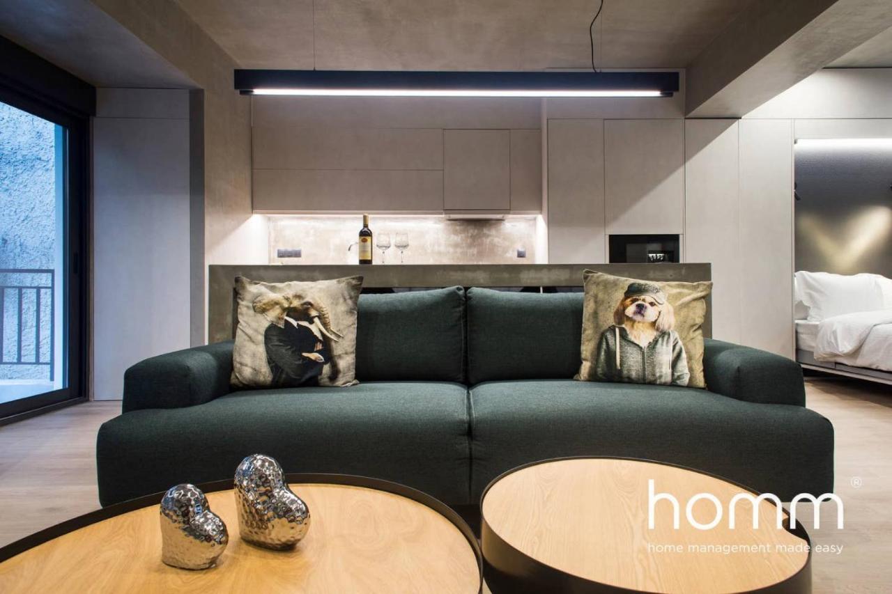 Unique Urban Homm Studio In Piraeus, Alkiviadou Apartment Luaran gambar