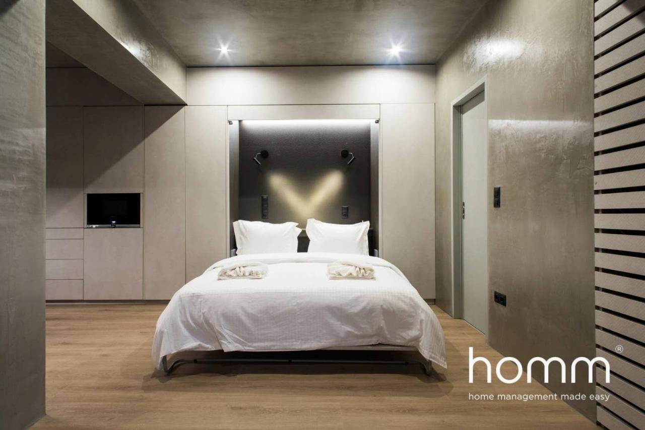Unique Urban Homm Studio In Piraeus, Alkiviadou Apartment Luaran gambar
